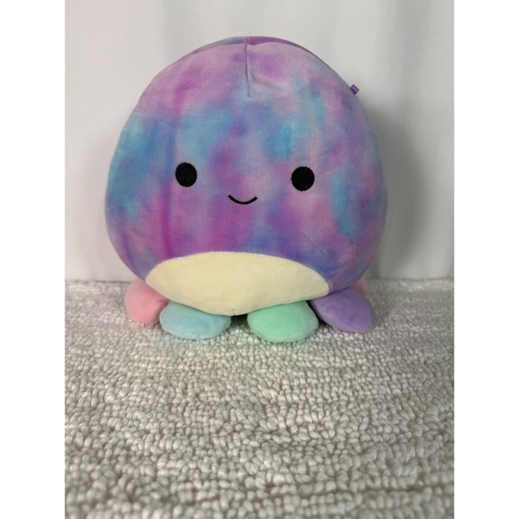 Squishmallows Tie Dye Mary The Octopus Plush Stuffed Animal Toy Kids Collectible - Picture 1 of 11